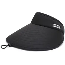 SAGACE затенение Кепка для бега для мужчин и женщин, Солнцезащитная Складная Большая шляпа, пустая верхняя пляжная однотонная шляпа высокого качества