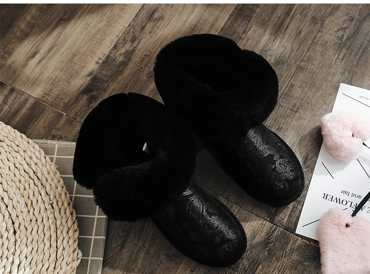 Г., зимние сапоги из натуральной овечьей кожи классические женские ботинки в австралийском стиле женская обувь теплые зимние сапоги