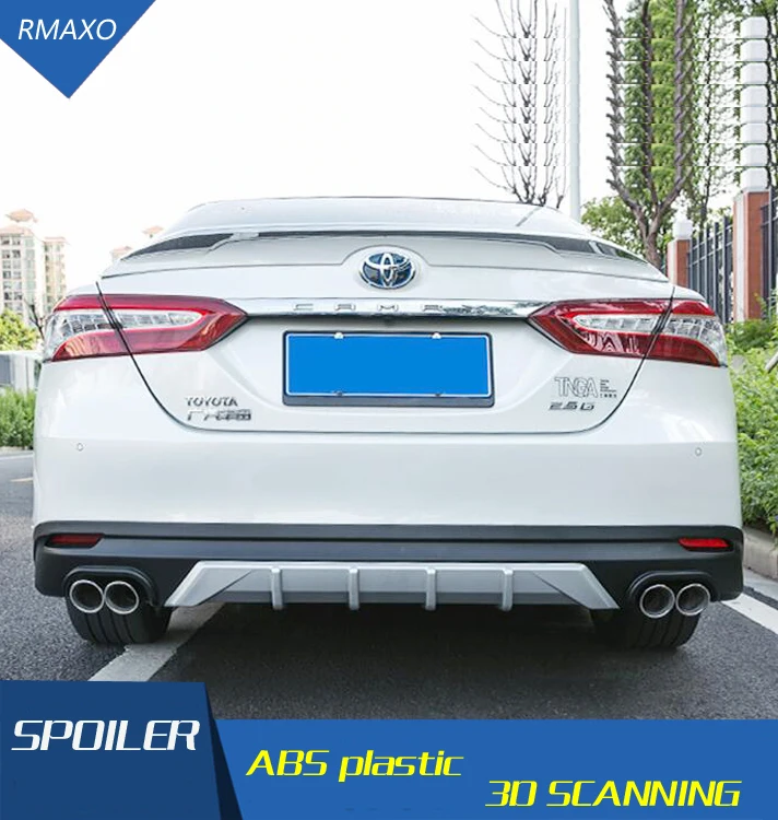 Для Camry Body kit спойлер 2018 2019 для Toyota BK ABS задний передний бампер диффузор защитные