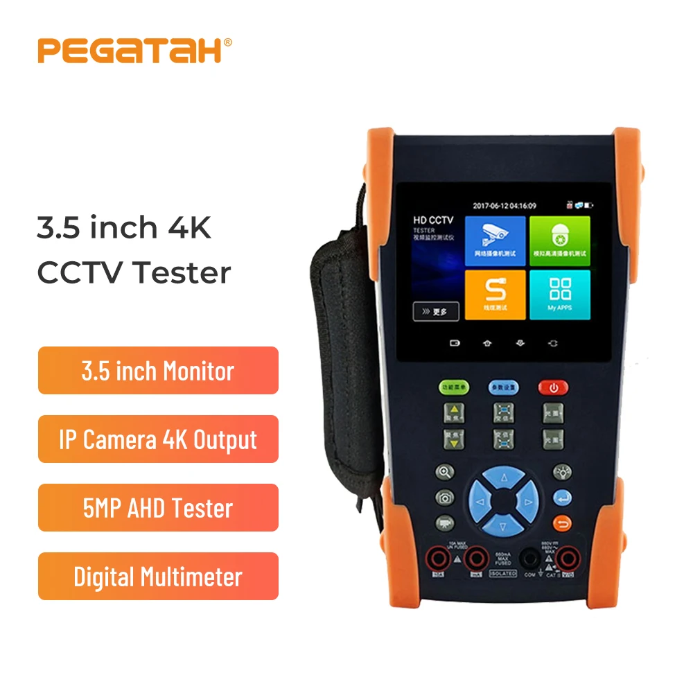 4K Monitor cctv tester ipc tester Analog Video surveillance monitor for ip camera tester mini monitor ahd poe tester ip tester