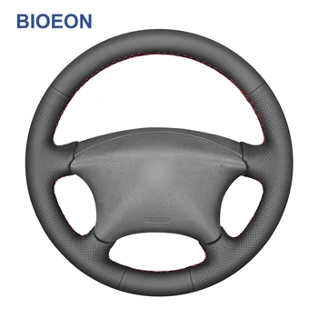 

Hand Stitch Black PU Artificial Leather Steering Wheel Cover for Citroen Xsara Picasso Berlingo Peugeot Partner 2003-2008