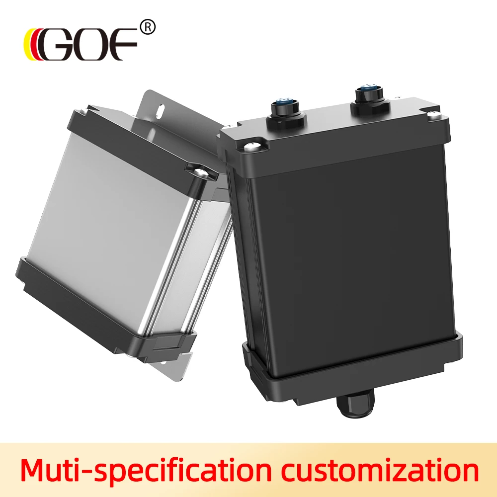 

Waterproof Junction Box Customized Size Ip68 Electronic Enclosure Box Aluminum Wall Mount Project Case M04 150*75MM