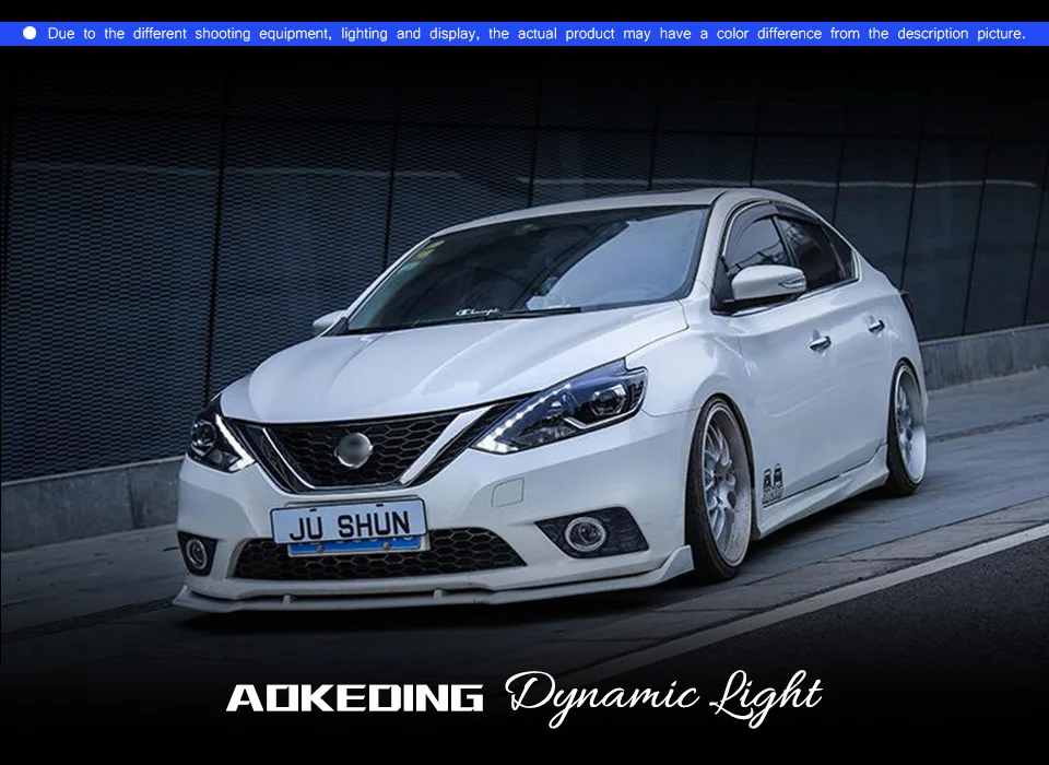 AKD автомобильный Стайлинг Головной фонарь для новых Nissan Sylphy фары- Sentra Almera светодиодный фар D2H Hid биксеноновый луч