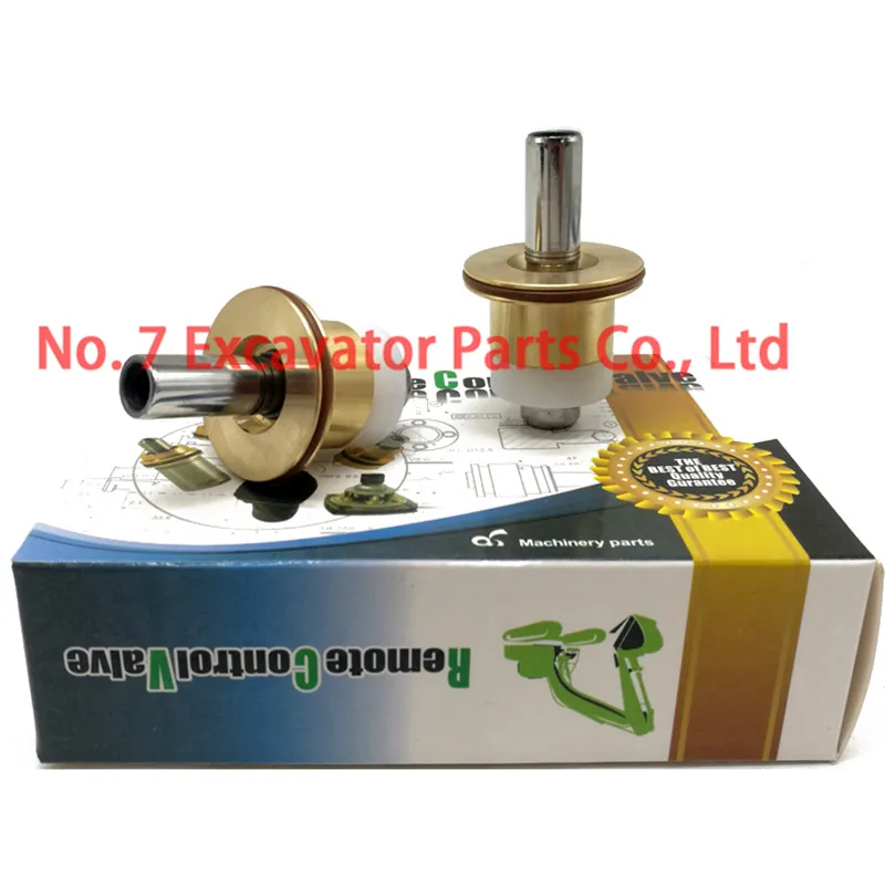 High quality CAT E320 B C D329D 325/336D/313/349C/D Excavator travel control pedal Walk foot valve bullet head Excavator Parts