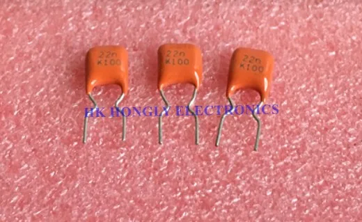 100 шт. MKT 366 0 022 мкФ 223 100V P = 5 мм пленочный конденсатор |