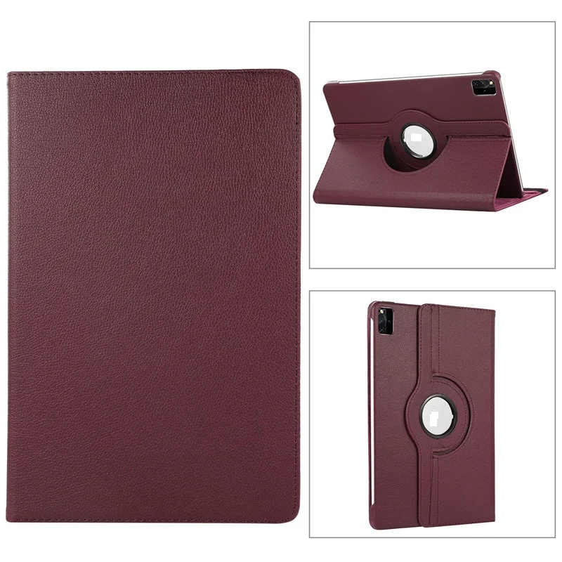 Premium PU Leather Rotating Case for 12.6 Tablet - Solid Protection Cover