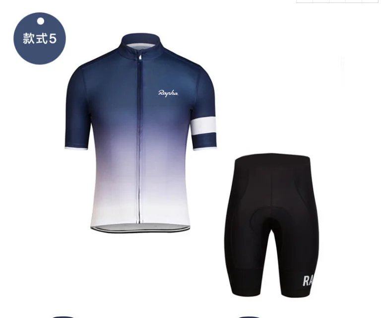 16Rapha команда летнее Джерси короткий рукав комплект велосипед рубашка Открытый велосипед быстросохнущие Топы Шорты