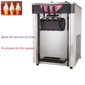 

New arrival 1 year warranty Thailand commercial ice cream machine high quality soft ice cream maker for sale