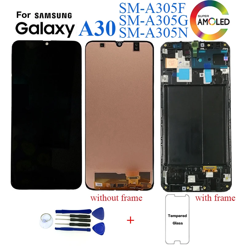  Original For Samsung Galaxy A30 SM-A305F Display lcd Screen replacement for Samsung A30 A305 A305F 