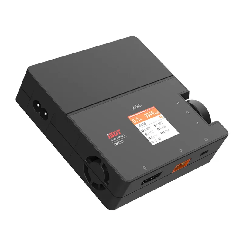ISDT 608AC AC 60 Вт DC 200 Вт 8A BattGo Смарт зарядное устройство Dis зарядное устройство со съемным источником питания