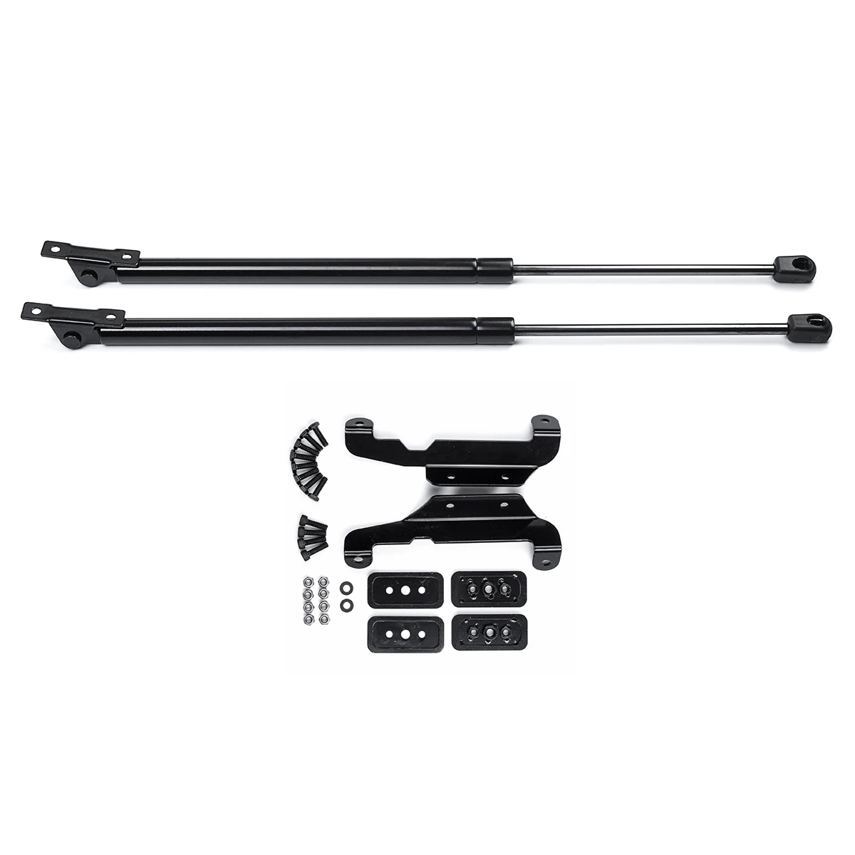 

2X Car Front Engine Cover Bonnet Hood Shock Lift Strut Struts Bar Support Rod Arm Gas Spring Bracket For Jeep Wrangler JL 2018+