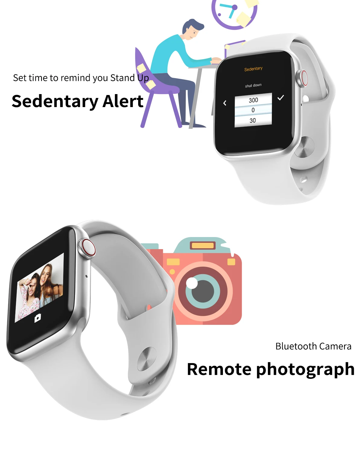 Умные часы W34 сердечного ритма ЭКГ шаг тест на здоровье Поддержка Bluetooth вызова часы для Android и IOS Телефон smartwatch