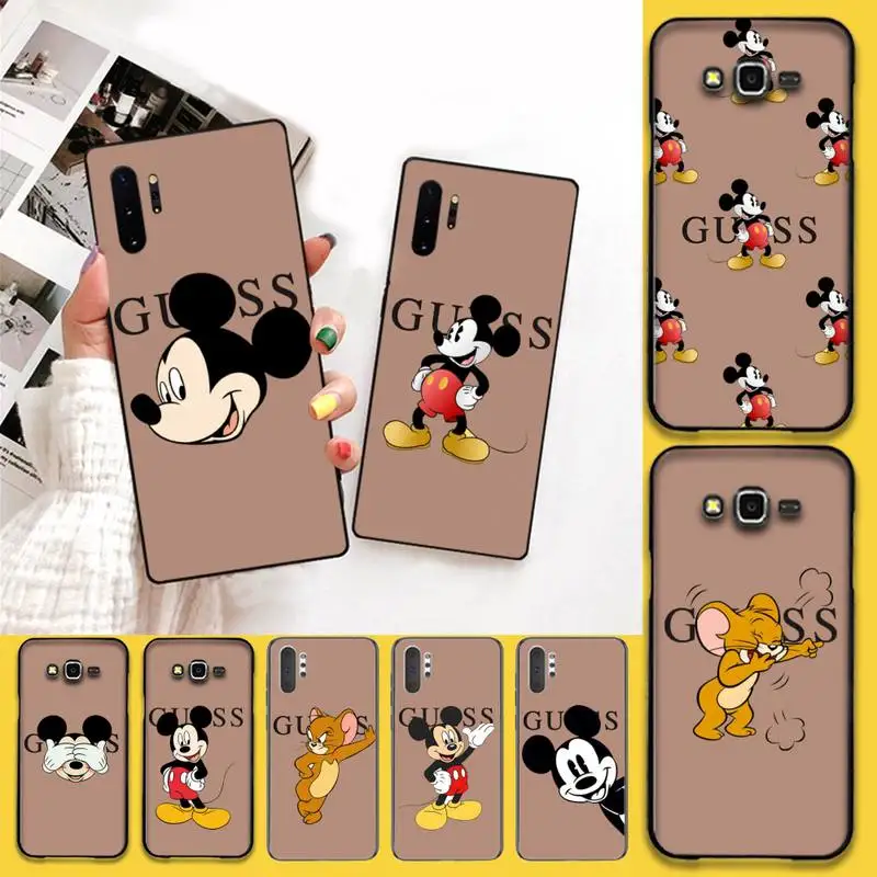 

HPCHCJHM guess what mouse Soft Silicone TPU Phone Cover For Samsung Note 7 8 9 10 pro Galaxy J7 J8 J6 Plus 2018 Prime