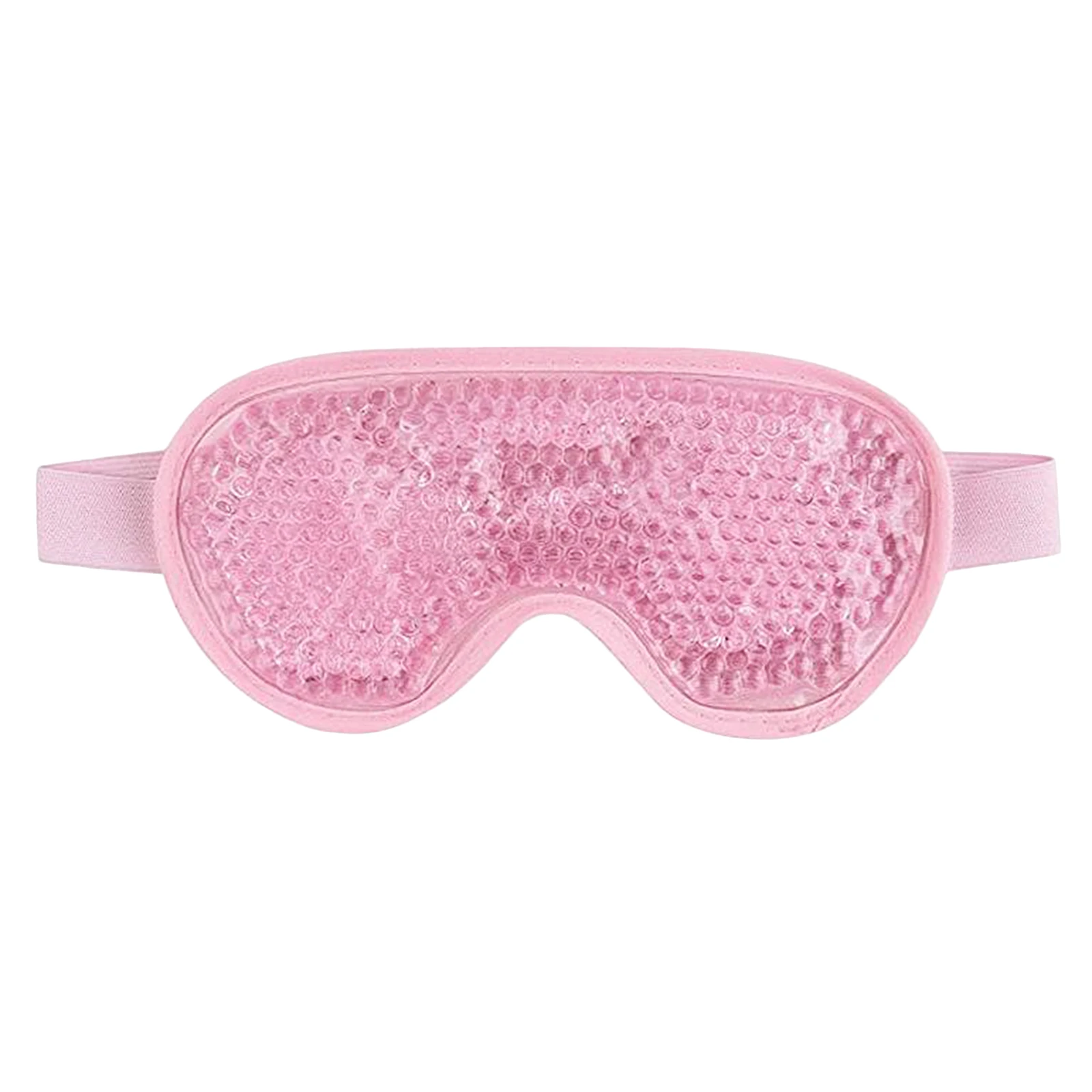 Cold Gel Eye Mask - Gel Bead Sleep Ice Pack - Hot Cold Therapy Compress - Cooling Face Pads - Cool Dark Circles Eyes Masks