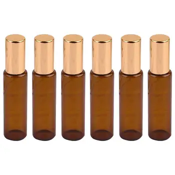 

10Pcs Bottles Perfumes Roller Bottle Oil Roller Balls Container Roller Bottles for Home Makeup Outdoor Travel