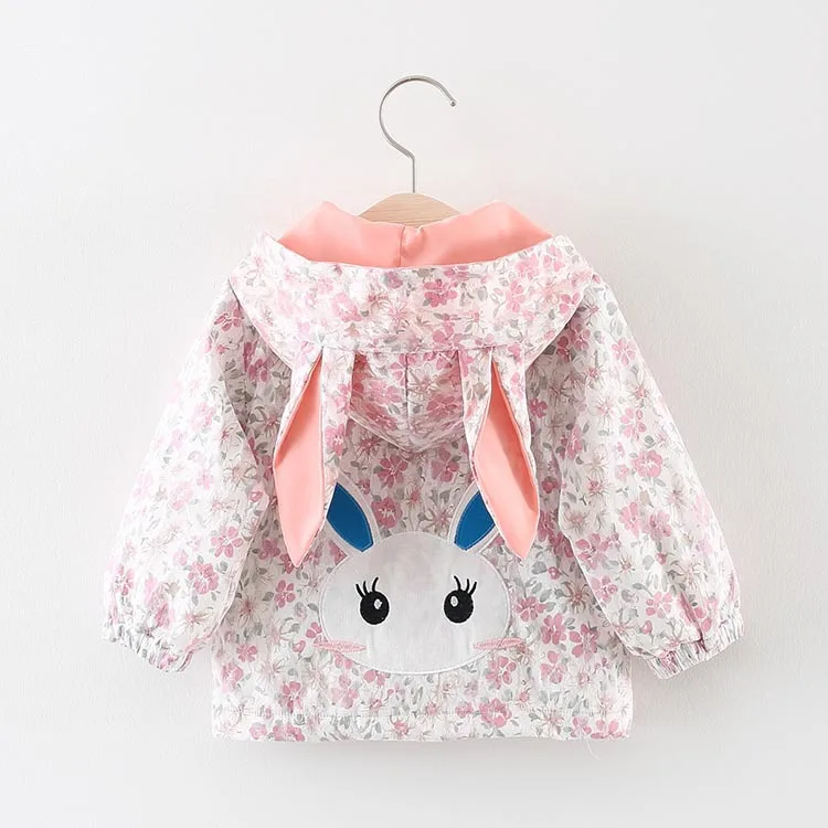 

0-1-2-Year-Old 4 Baby Girls Autumn Clothing 3 Coat Girls Spring And Autumn Clothes Infant Baby Princess Western Style 6 Months 1