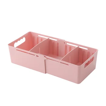 

Cosmetics Multi-use Adjustable Home Stackable Saving Space Modern Storage Box Drawer Desktop Underwear Organizer For Bra Socks