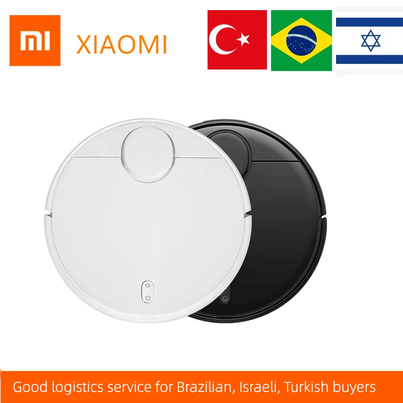 

XIAOMI MIJIA Mopping Pro Vacuum Cleaner Robot STYJ02YM Smart Planned WIFI 2100Pa Cyclone suction