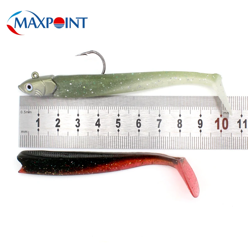 17g Weighted Soft Lure Set with 8CM Paddle Tail Shad for Pike Zander  Fishing Baits SY080 Swimbaits