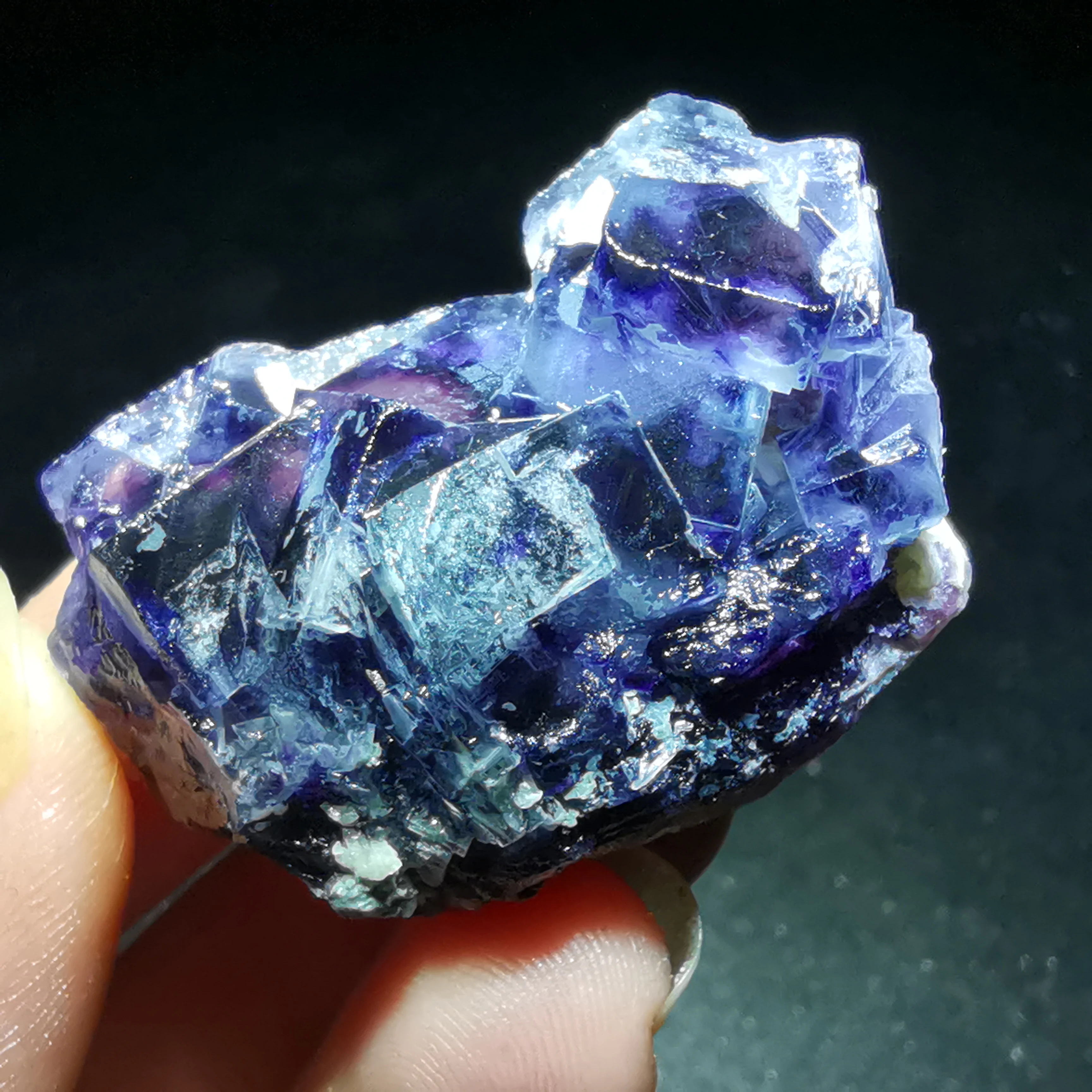 

30.2gHowever, the rare purple fluorite cluster mineral specimen heals the crystal quartz gem