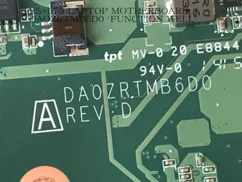 

FAST SHIPPING. E5-573 MOTHERBOARD FOR ACER E5-573 LAPTOP MOTHERBOARD , DA0ZRTMB6D0 PROCESSOR I5-5200U (QUALIFIED OK)