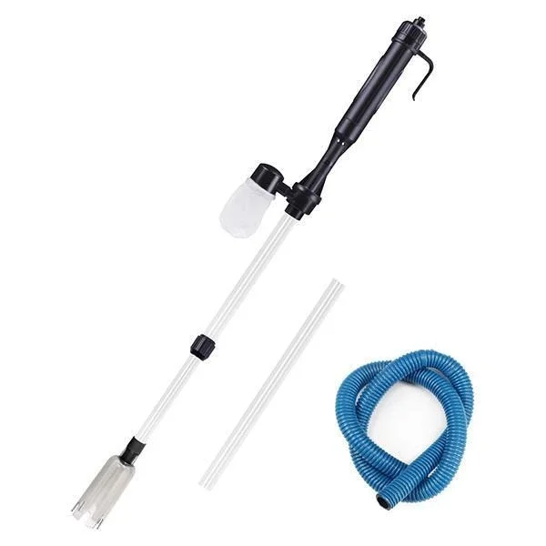 fish aquarium accessories Electric Aquarium Gravel Cleaner Powerful Suction Aquarium Syphon Operated Fish Tank Sand Washer Vacuum Water Filter Pump sponge filter air pump