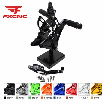 

CNC Aluminum Alloy Motorcycle Footrest Footpeg Pedal Foot Peg Rearset Rear Set For Buell XB9S XB12S XB9R XB12R All years