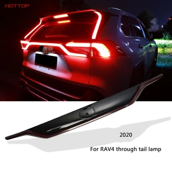 

For Toyota RAV4 2019 2020 5th Rear Running Light LED Driving Brake Lights Streamer Steering Rear Lamp