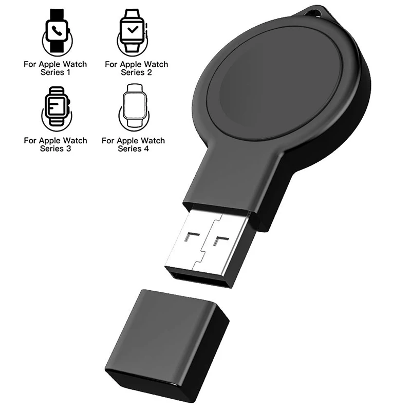 USB часы зарядное устройство переносное Беспроводное зарядное устройство для серии 4/3/2/1