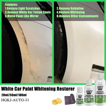 

HOT! Car Scratches Repair Agent Polishing Wax Paint Scratch Repair Remover Paint Care Auto Detailing Car Whitening Liquid TSLM2