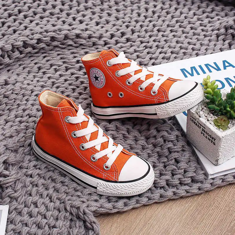 2021 Spring New Fashion Canvas Shoes Baby Shoes Children Sneakers Girls Sneakers Boys Sneakers Size 20-38 best children's shoes Children's Shoes