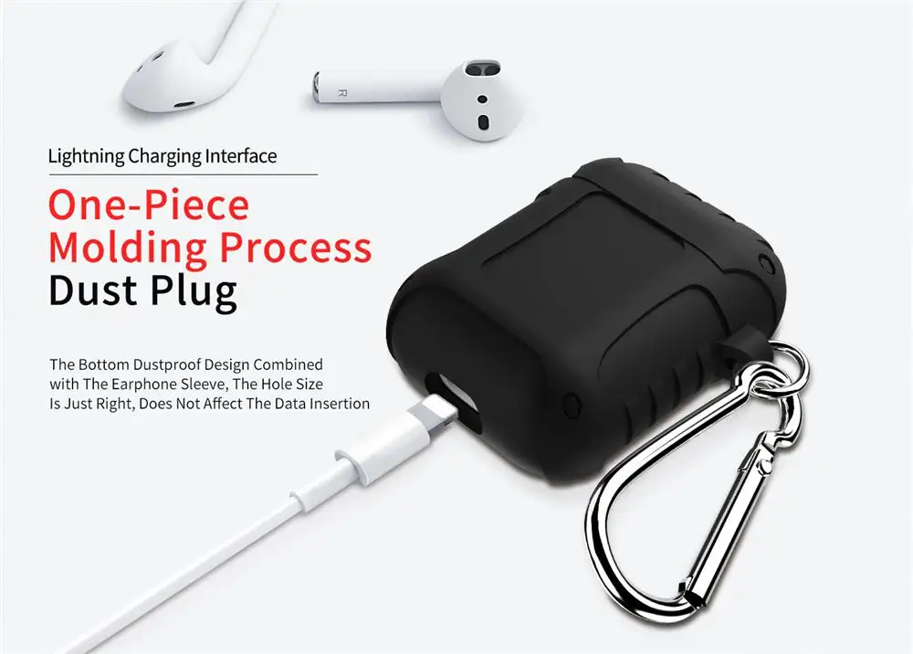 Силиконовый защитный чехол для AirPods для наушников Apple R30