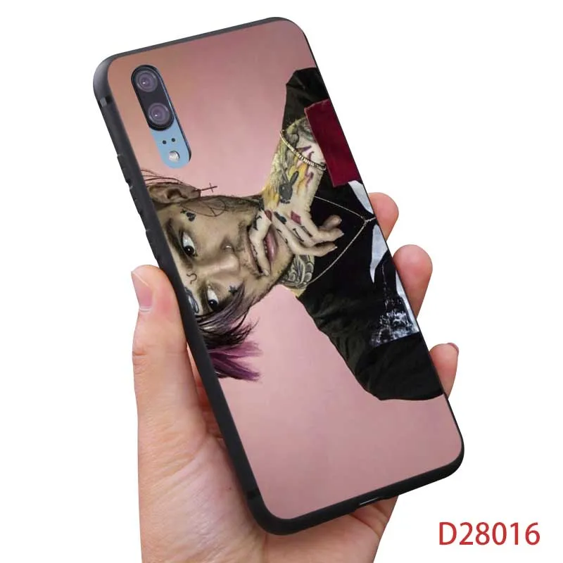 Мягкий силиконовый чехол для телефона huawei honor 9x pro 8x10 20 10 lite 20 pro Rap Singer Lil Peep hellboy Life Cry Baby - Цвет: D28016