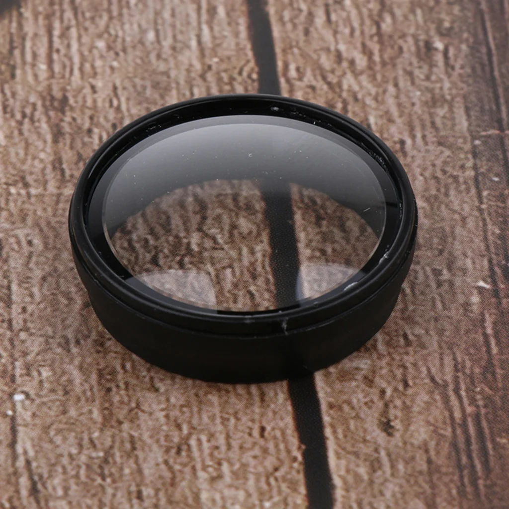 UV Lens Filter Glass Cover Protective Cap for SJCAM SJ7 Star Action Camera -Black