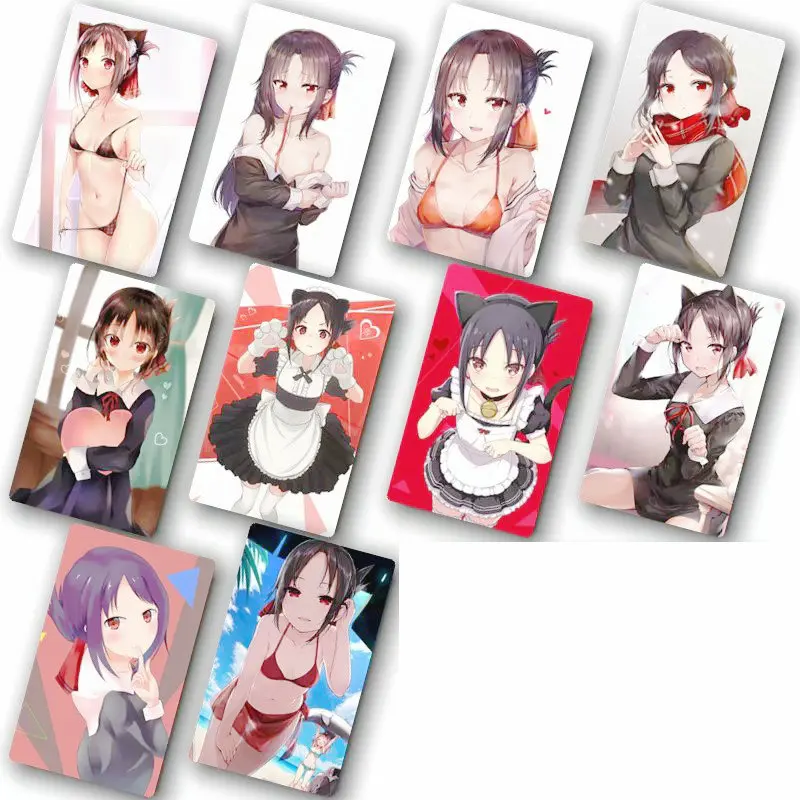 KAGUYA-SAMA: LOVE IS WAR 100pcs Different Style Anime Stickers Bus ID Waterproof DIY Card Stikers Classic Toys