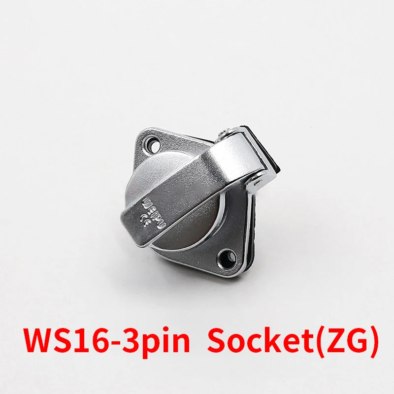 WS16 Кабельный соединитель IP68 водонепроницаемый и ударопрочный 2/3/4/5/7/8/9 контактный