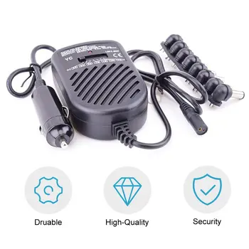 

Slim Universal Laptop AC Adapter 80W with Multi Connectors Supports HP/Compaq,IBM/Lenovo Thinkpad, Dell, Sony