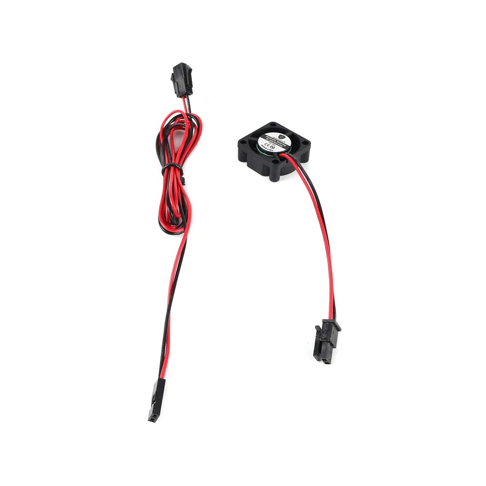 Вентилятор охлаждения 2510 от комаров, 24 В/12 В, вентилятор, детали 3d принтера, крутой вентилятор 25*25*10 мм, радиатор с удлинителем, 1 м