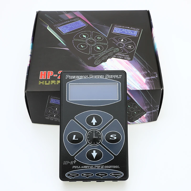 

Professional Tattoo Power Supply Upgrade Tattoo Machine Intelligent Digital LCD Makeup Dual Power Tattoo Supplies Set
