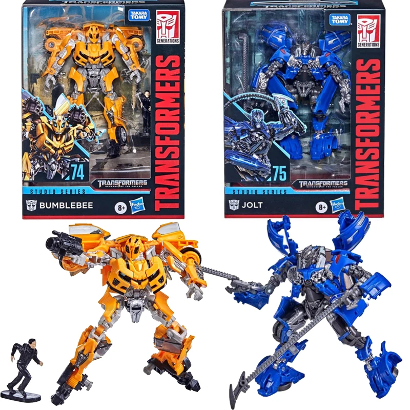 

Transformers Toy Studio Series SS74 SS75 Deluxe Class Jolt Bumblebee Action Figures Model Collection Toy for Kids Gift