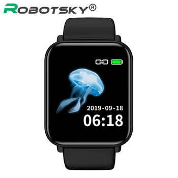 

Smartwatch R16 IP68 Waterproof Sports Men Women Fitness Tracker Blood Oxygen Heart Rate Monitor Wristband Bluetooth Smart Watch