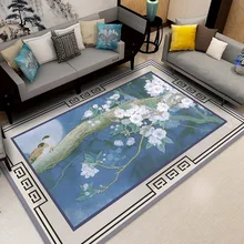 Китайский ковер гостиной, китайский стиль, современный простой чайный столик одеяло, бытовой прикроватный коврик