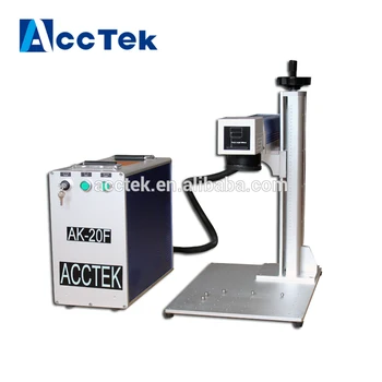 

2019 Acctek portable laser engraving machine 20w laser engraver for metal