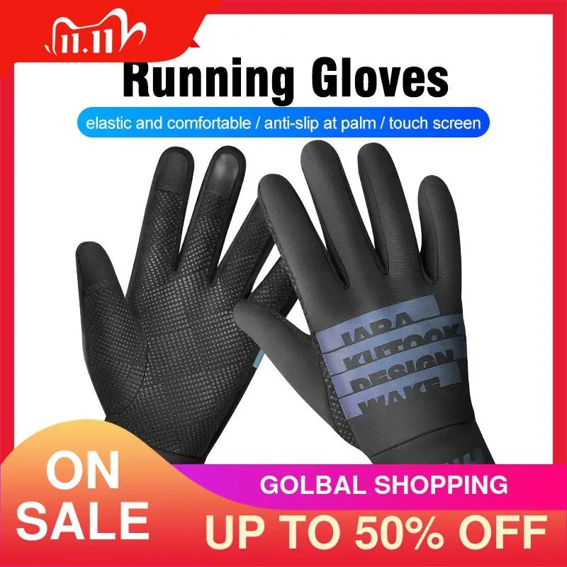 

KUTOOK Running Gloves Multi Functional Cycling Gloves Climbing Outdoor Sports Gloves Breathable Touch Screen Full Finger Gloves