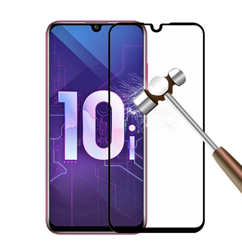 Стекло Honor 10i(хонор 10 лайт)стекло 2-в-1 9D стекло пленка honor 10i защитное стекло huawei honor 10Lite защитное стекло на honor 10i 10 i Lite glass HRY-LX1T стекло на хонор 10i стекло