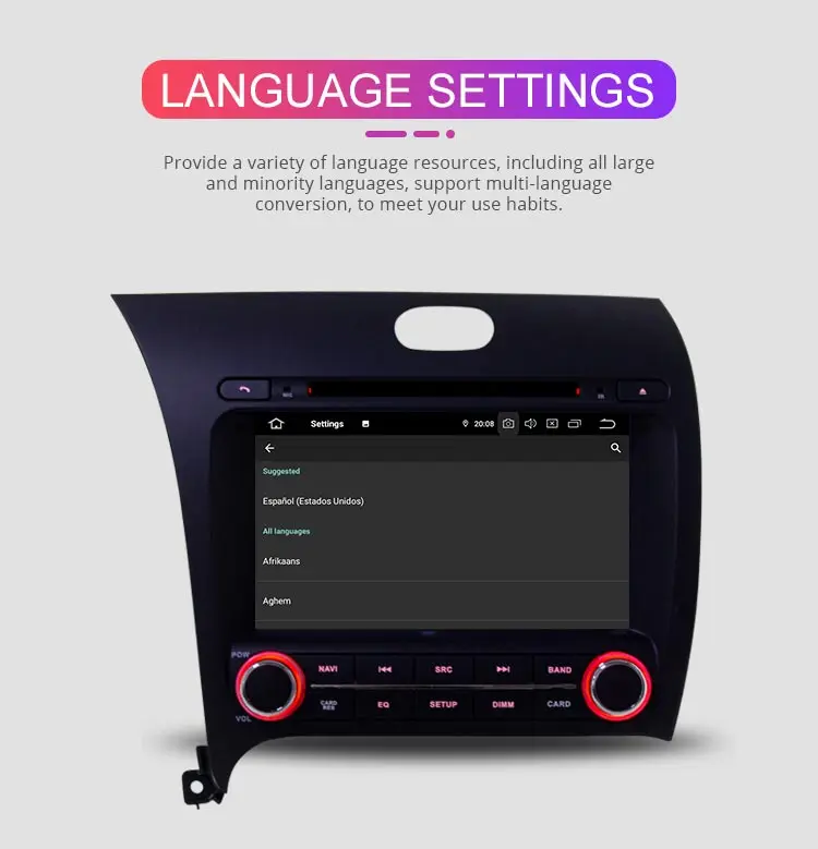 Discount Besina Android 9.0 Car DVD player For Kia CERATO K3 FORTE 2013 2014- 2016 2Din Car Radio GPS Navigation Stereo WIFI 4G+64G Audio 11