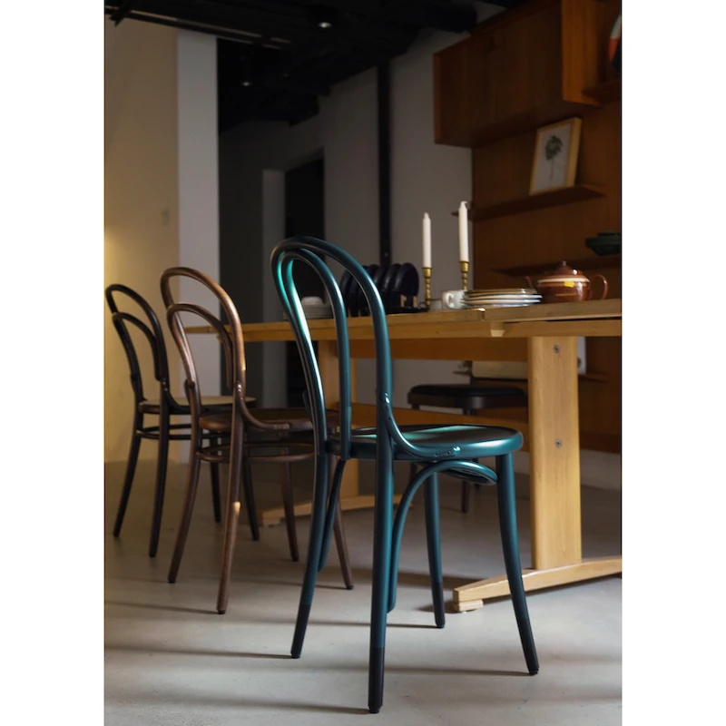 Обеденный стул из изогнутой древесины thonet французский ретро обеденный старой