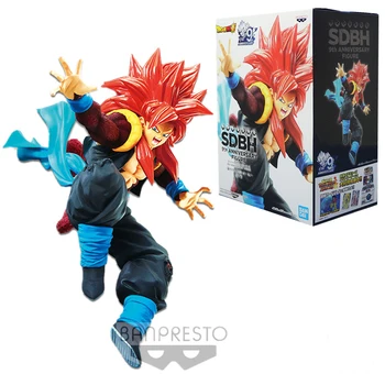 

Anime Dragon Ball 9th ANNIVERSARY SSJ4 GT Gogeta PVC Action Figure DBZ Figurals Model Toys Dolls Juguetes Original Banpresto