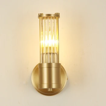 

modern Foyer bedroom bedside corridor wall lamp wall sconce bean glass ball wall light LED round ball wall lamp