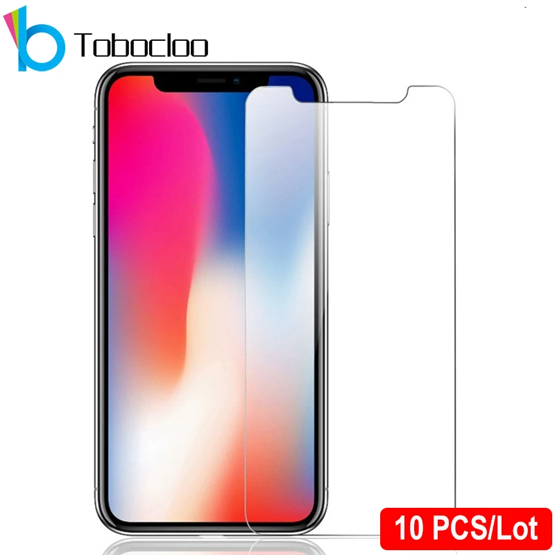 10 шт./лот 5 шт. 3 Закаленное стекло для iPhone 12 Mini 11 Pro X XS MAX 6 6s 7 8 Plus 5s SE 2020 Защитная